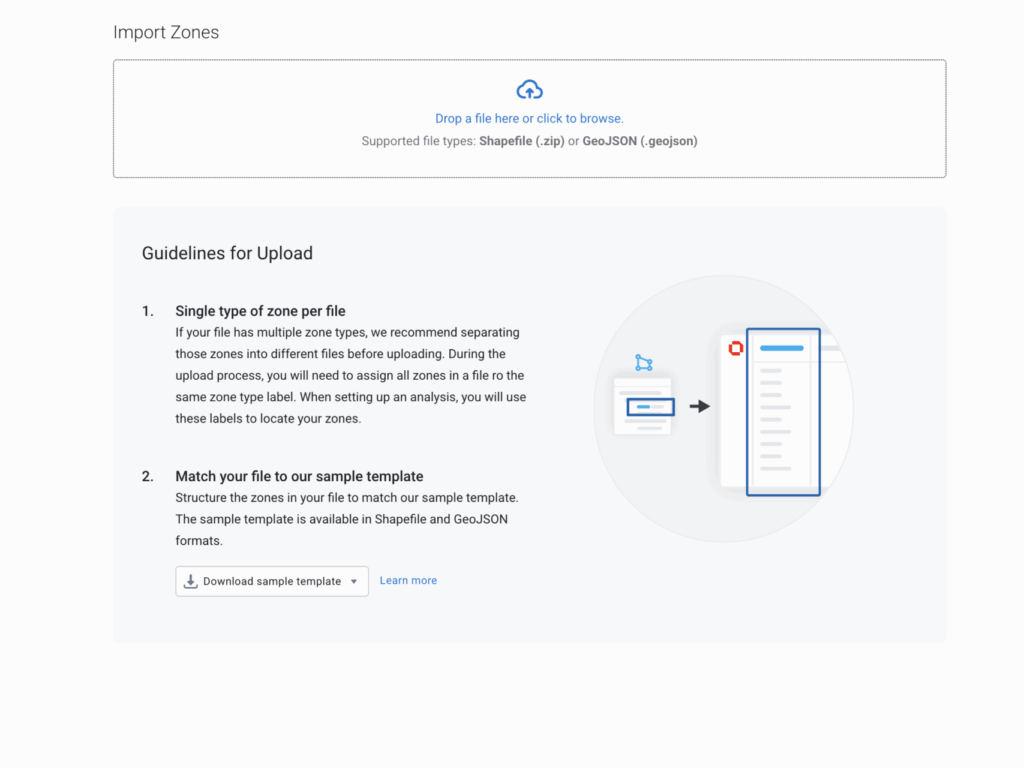 Altitude custom zone bulk import